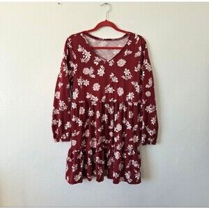 white knit long sleeve dress White Ribbed Knit Long Sleeves Dress Medium main image 1